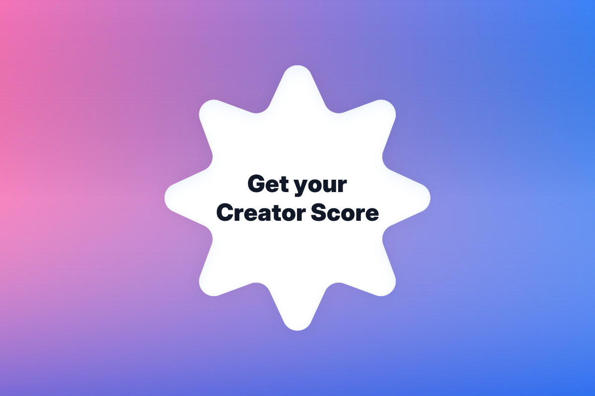 Check your Creator Score - Farcaster Mini Apps